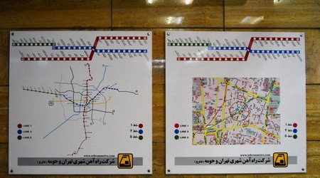 Teheran-plan metra – Iran