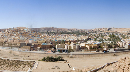 Panorama miasta – Ghardaia, Algieria