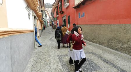 Uliczka La Paz – Boliwia