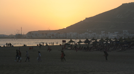 Agadir. Zachód słońca – Maroko