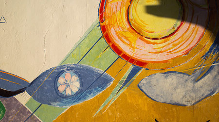 Mural – Asilah, Maroko