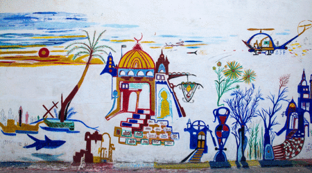 Mural – Asilah, Maroko