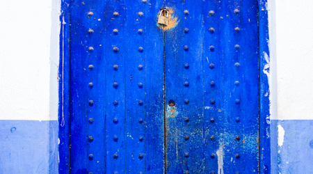 Drzwi – Asilah, Maroko