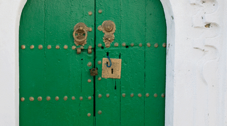 Drzwi – Asilah, Maroko
