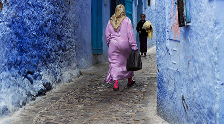 W medynie – Chefchaouen, Maroko