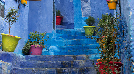 Kolory – Chefchaouen, Maroko