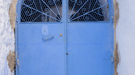 Drzwi – Chefchaouen, Maroko