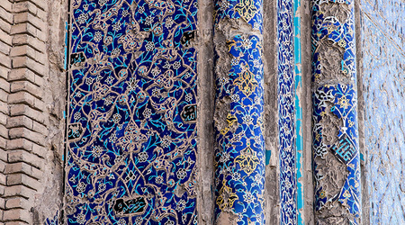 Resztki pięknych zdobień – Tabrīz, Iran