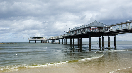 widok na molo – Ahlbeck, Niemcy